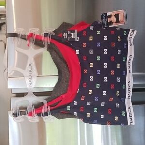 💕NAUTICA💕 Laser Cut Lounge Bras (3 PK) S NWT